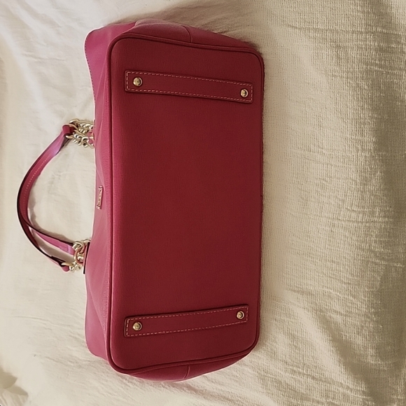 🌞H.P.🌞Dooney Bourke Pink w Gold Chain Handles - Picture 4 of 9